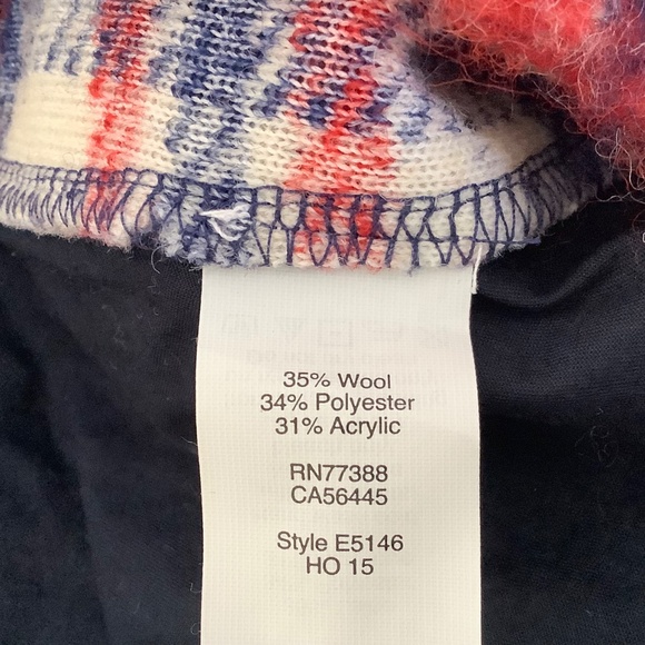 Madewell Nicolette Brushed Plaid Popover Top XS Wool Blend Pockets - Picture 12 of 13